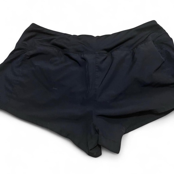 Nike Women's Black Athletic Mini Shorts - Picture 3 of 4